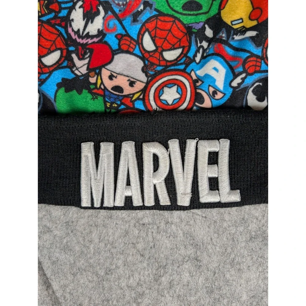 Marvel Comics Avengers Character Print Beanie Pom‎ Pom Hat Spider-Man Hulk Thor